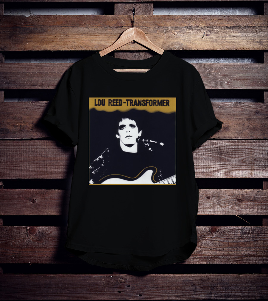 Loud Reed Transformer Vintage 1972 Album Cover T-Shirt