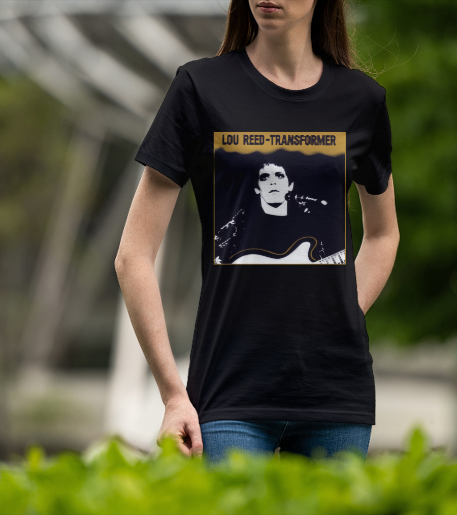 Loud Reed Transformer Vintage 1972 Album Cover T-Shirt