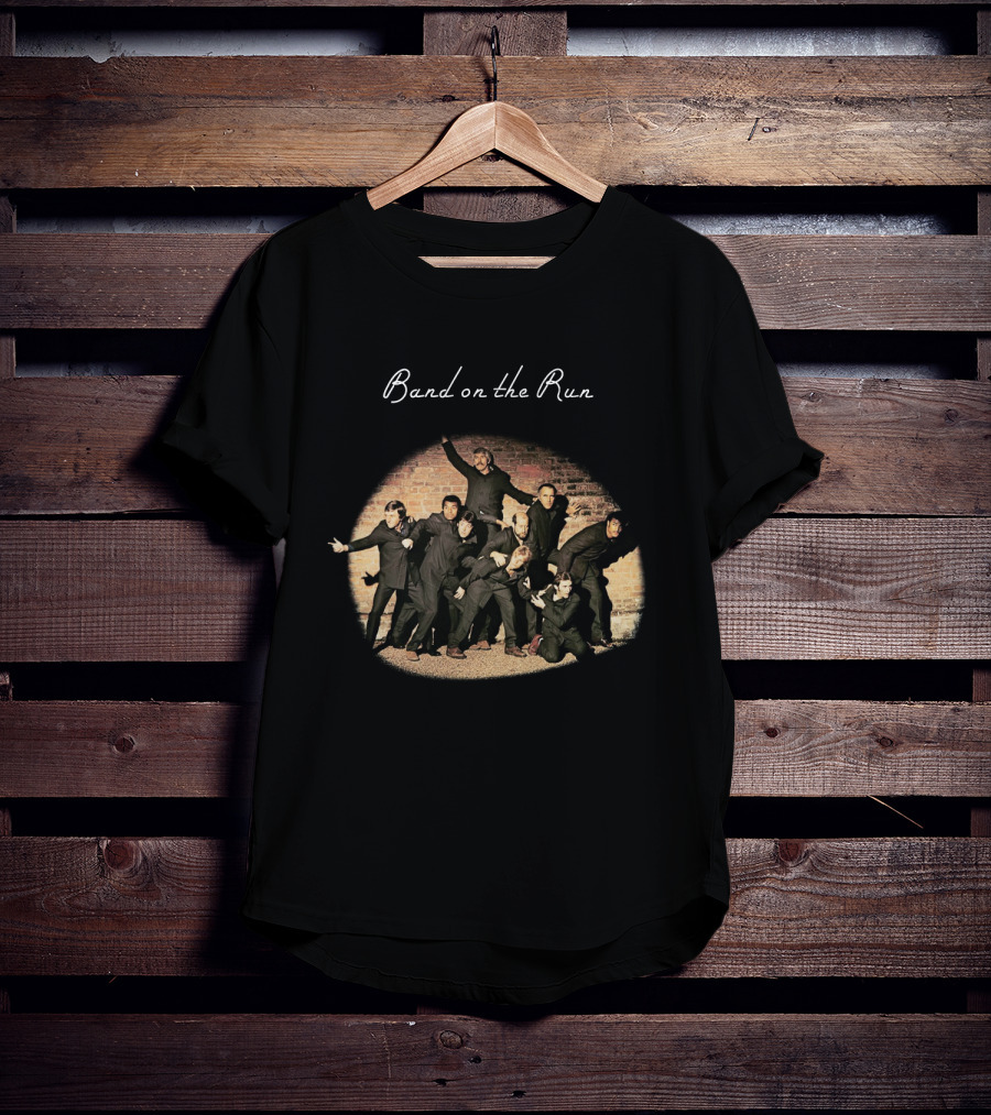 Band On The Run Album Cover Pose Iconic Photograph T-Shirt