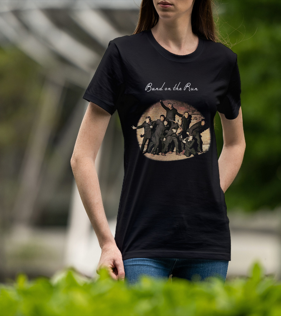 Band On The Run Album Cover Pose Iconic Photograph T-Shirt