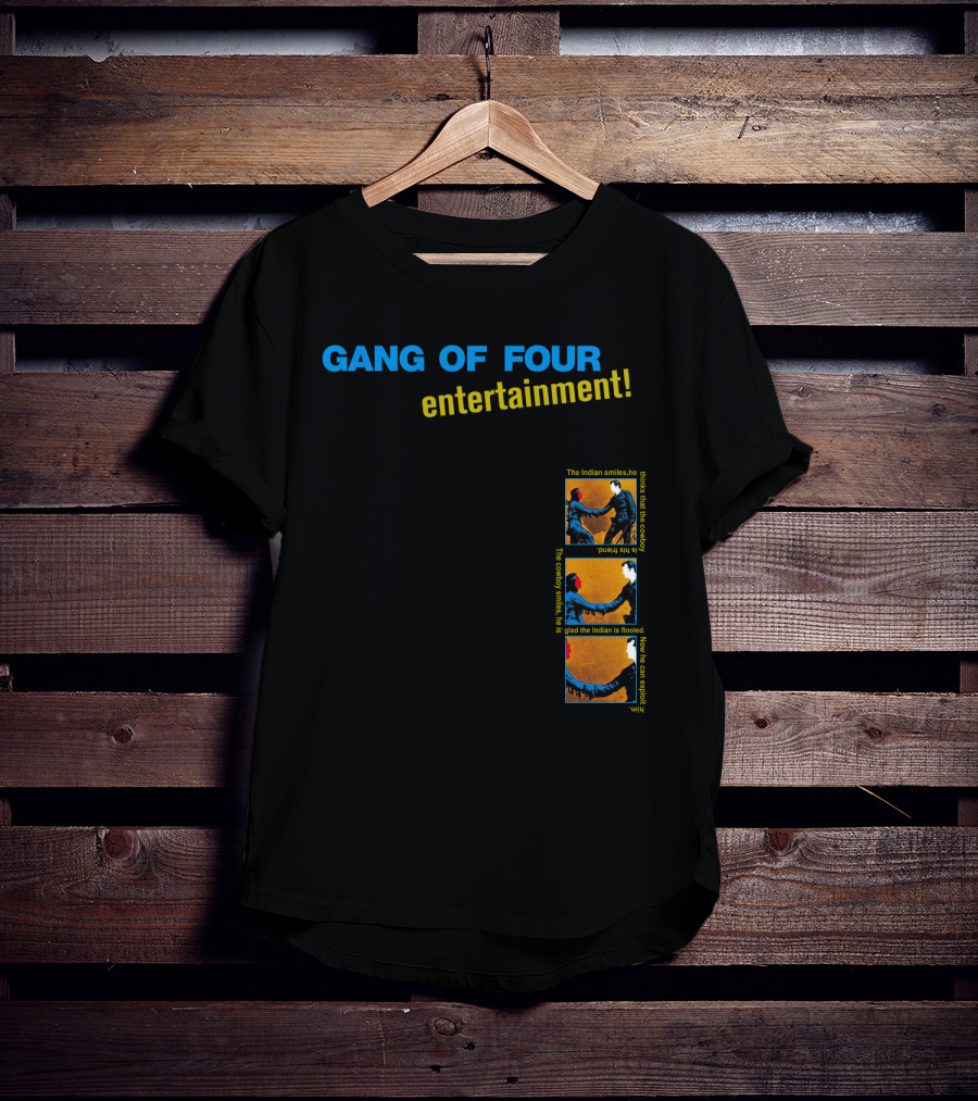 Gang Of Four Entertainment Indian Smiles Band Concept T-Shirt