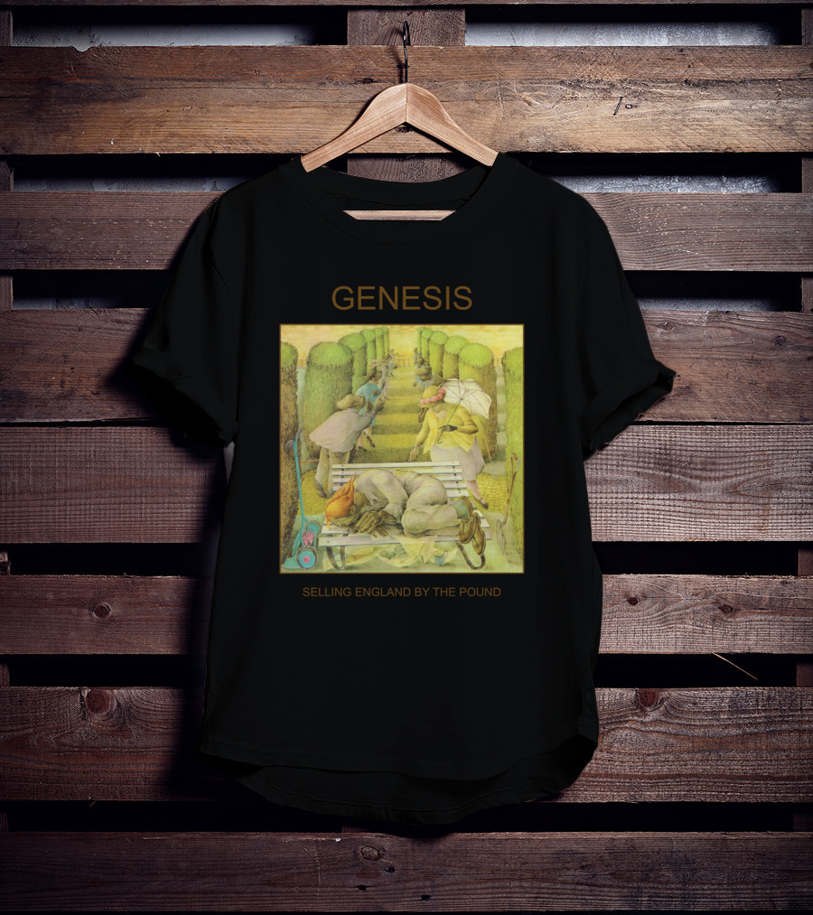 Genesis Selling England By The Pound Vintage Album Cover Art T-Shirt