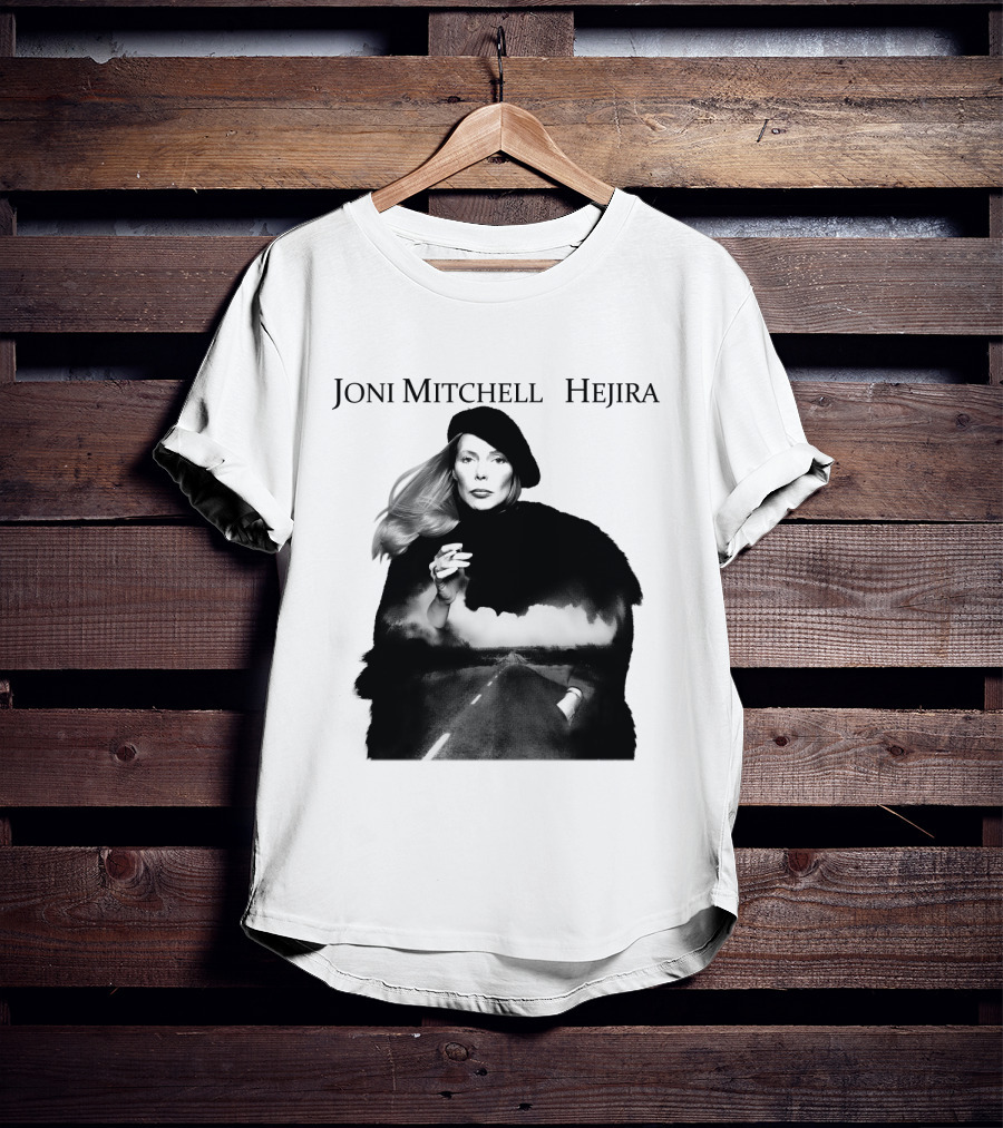 Joni Mitchell Hejira Album Cover Road T-Shirt