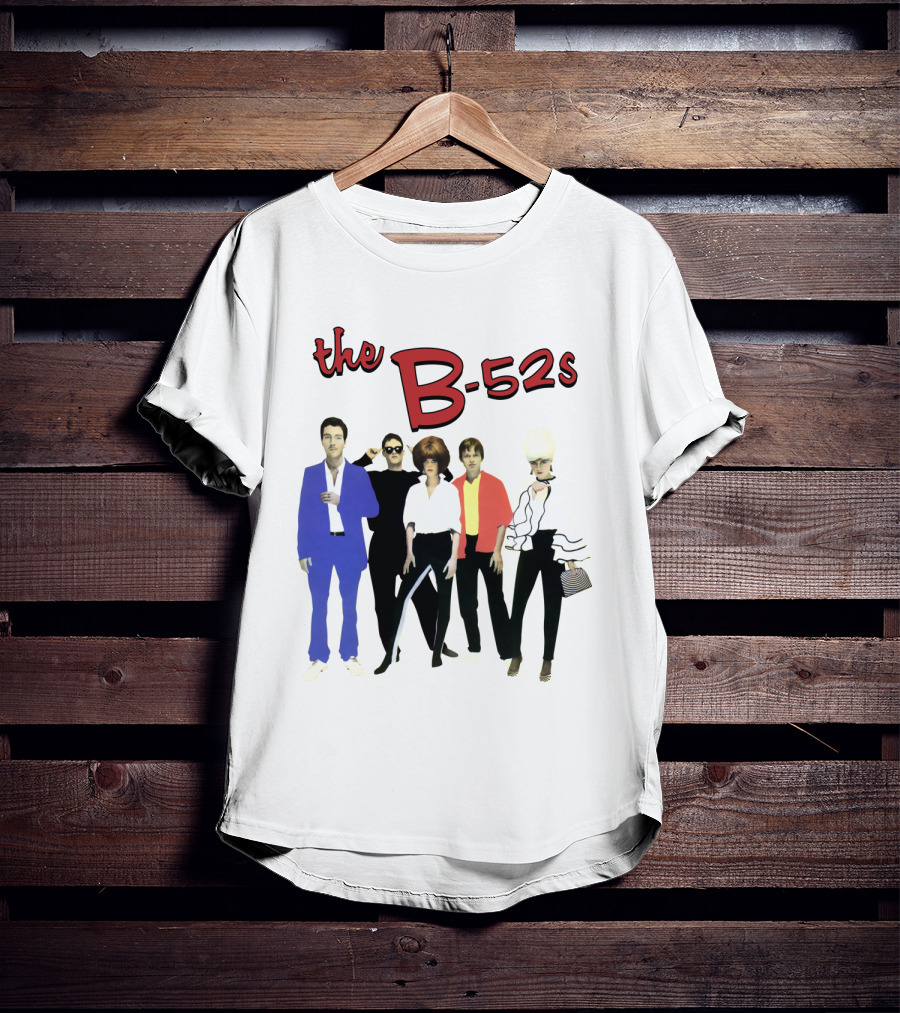 The B-52s Retro Band Lineup T-Shirt