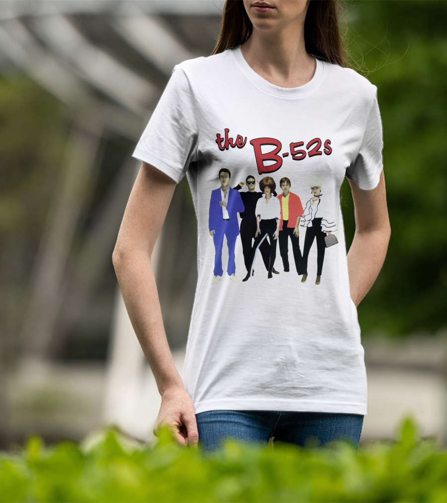 The B-52s Retro Band Lineup T-Shirt