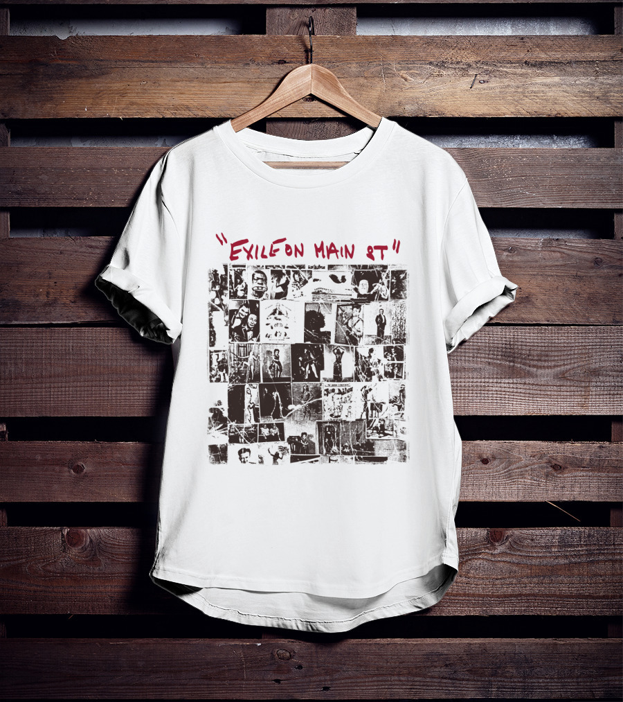 Exile On Main St Collage By The Rolling Stones T-Shirt