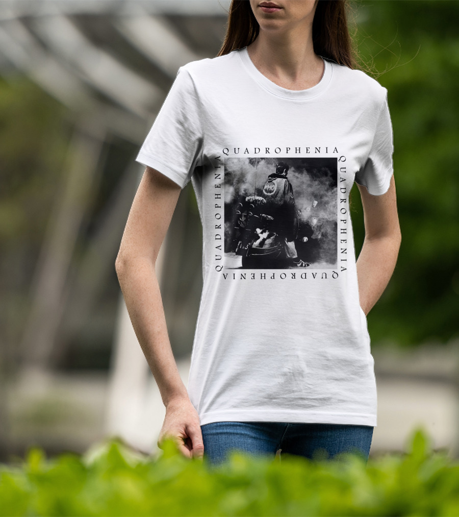 Quadrophenia The Who Motorcycle Jacket Smoke Image T-Shirt