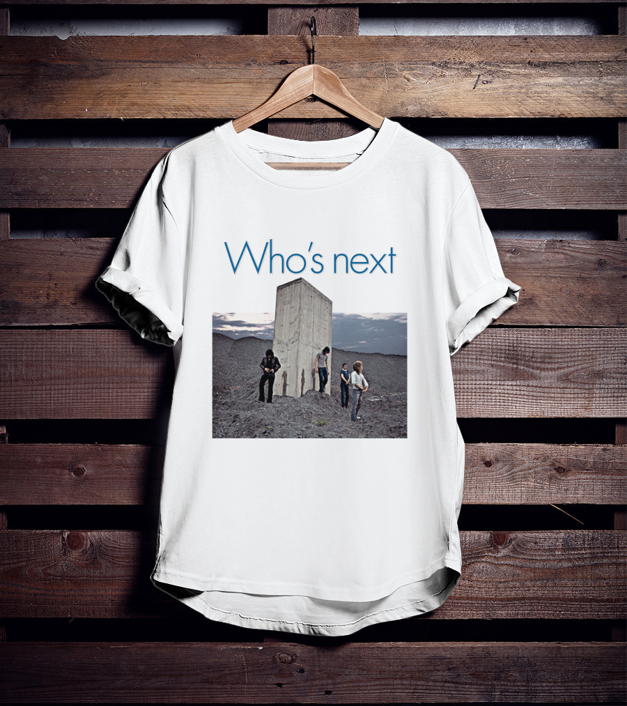 The Who Who's Next Album Cover 1971 Iconic Image T-Shirt