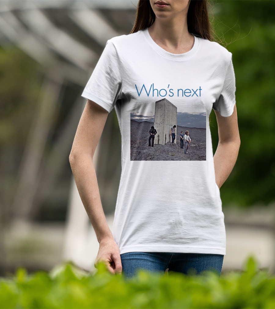 The Who Who's Next Album Cover 1971 Iconic Image T-Shirt
