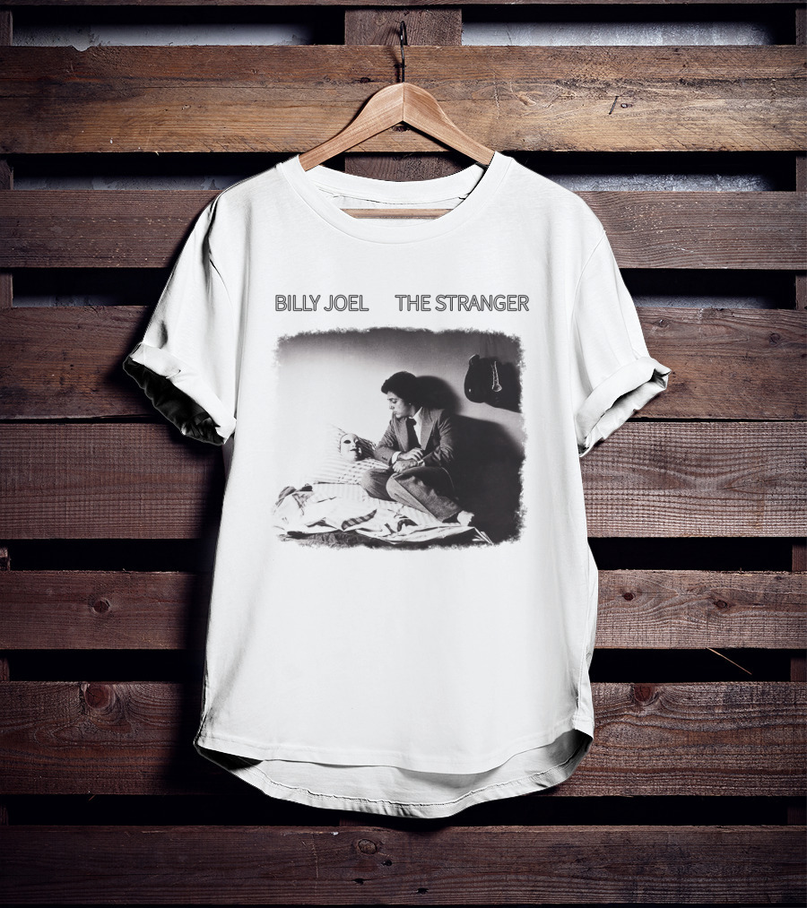 Billy Joel The Stranger Album Cover Sitting On Bed With Mask T-Shirt