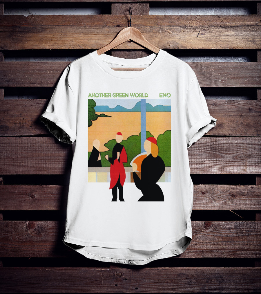 Another Green World Eno Album Artwork Geometric Figures T-Shirt