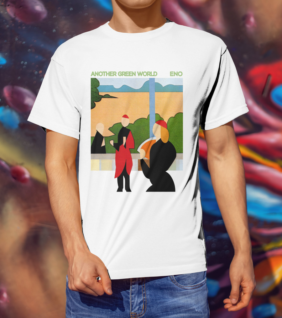 Another Green World Eno Album Artwork Geometric Figures T-Shirt