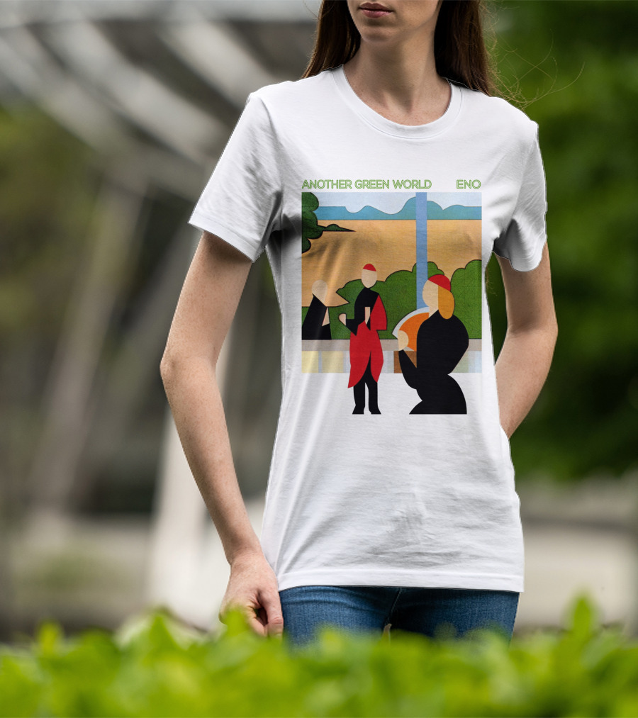Another Green World Eno Album Artwork Geometric Figures T-Shirt