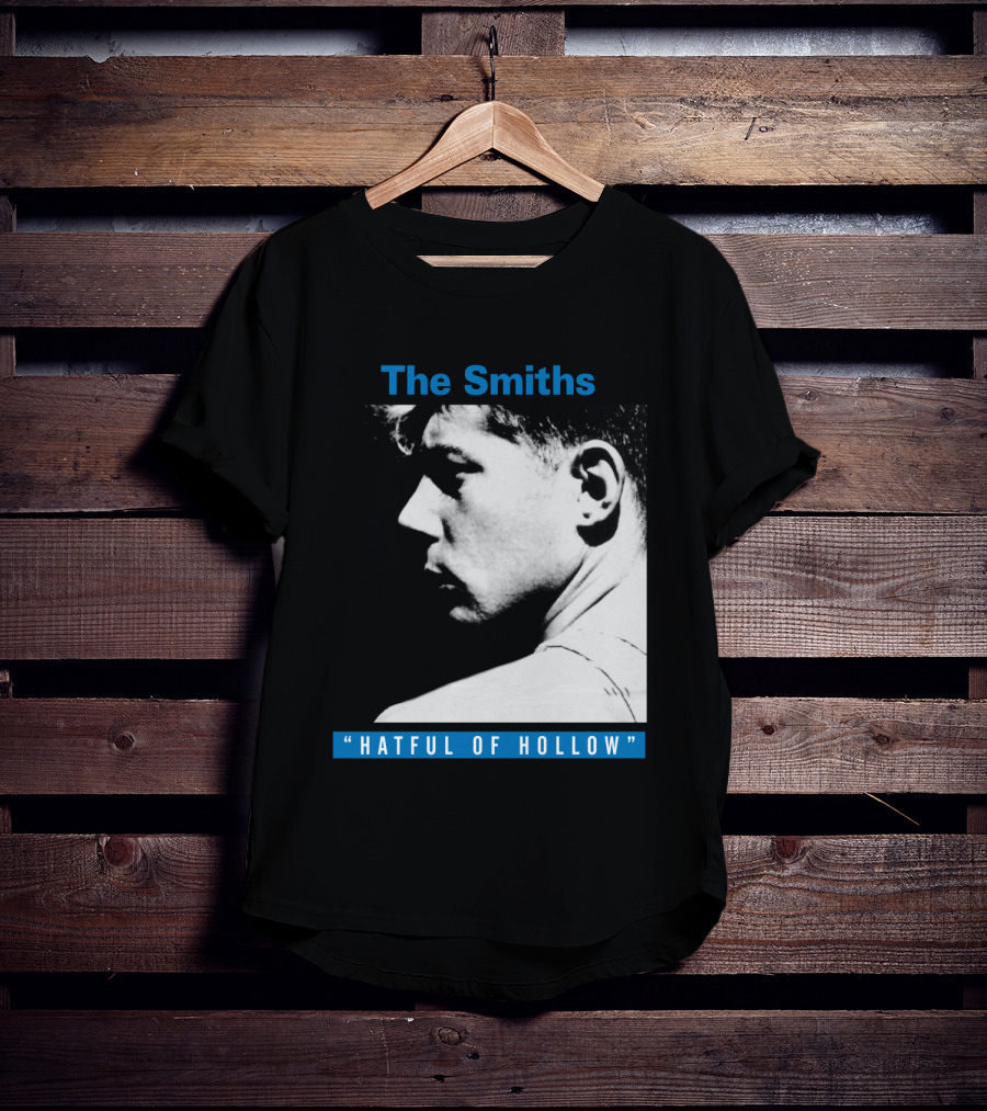 The Smiths Hatful Of Hollow Black And White Profile T-Shirt