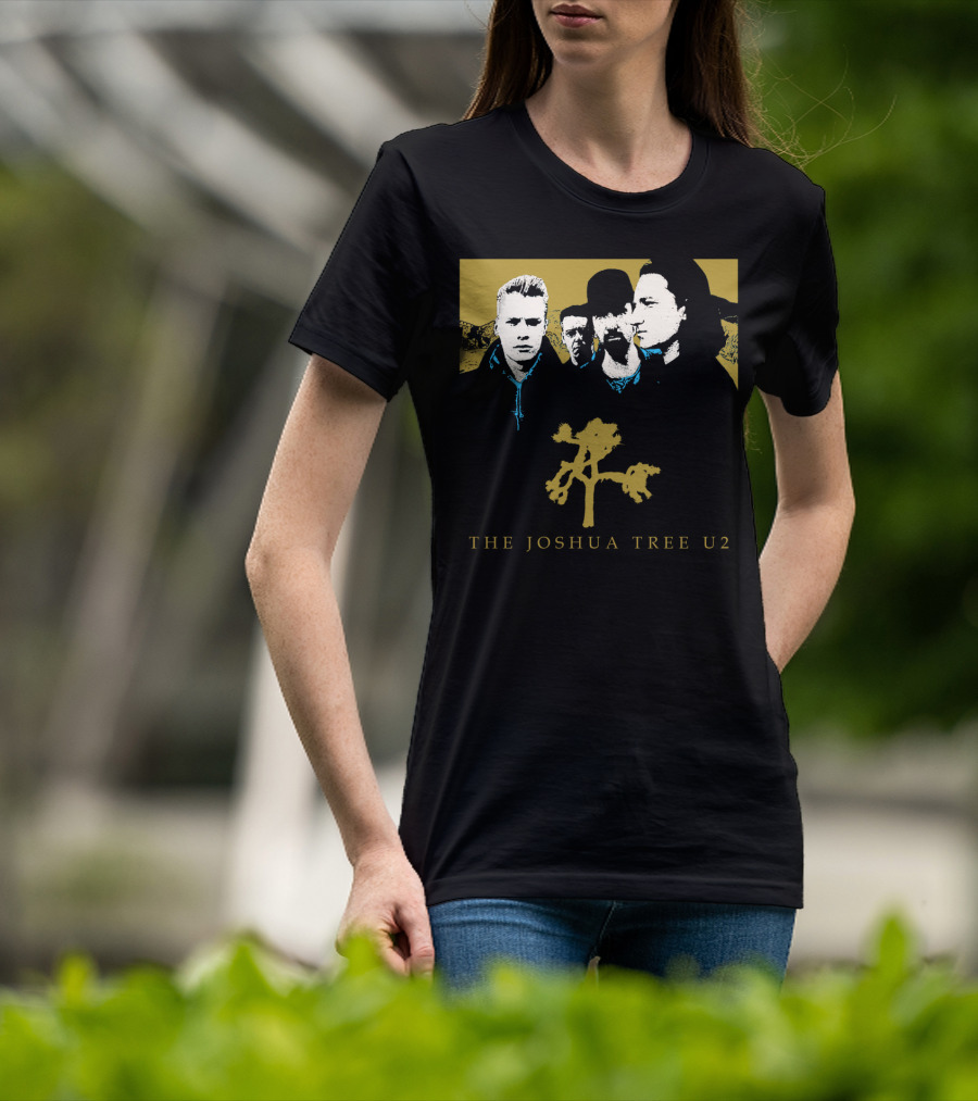 The Joshua Tree U2 Band Members Desert T-Shirt