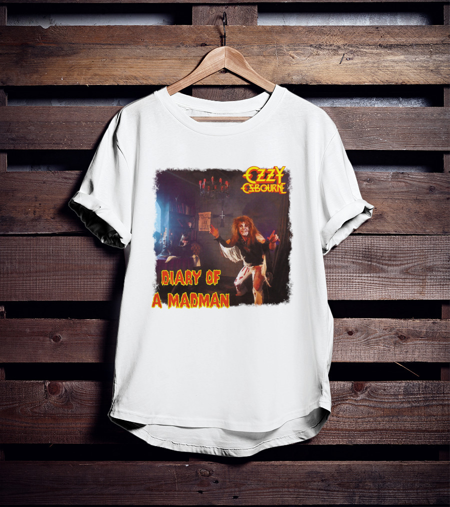 Ozzy Osbourne Diary Of A Madman Album Cover T-Shirt