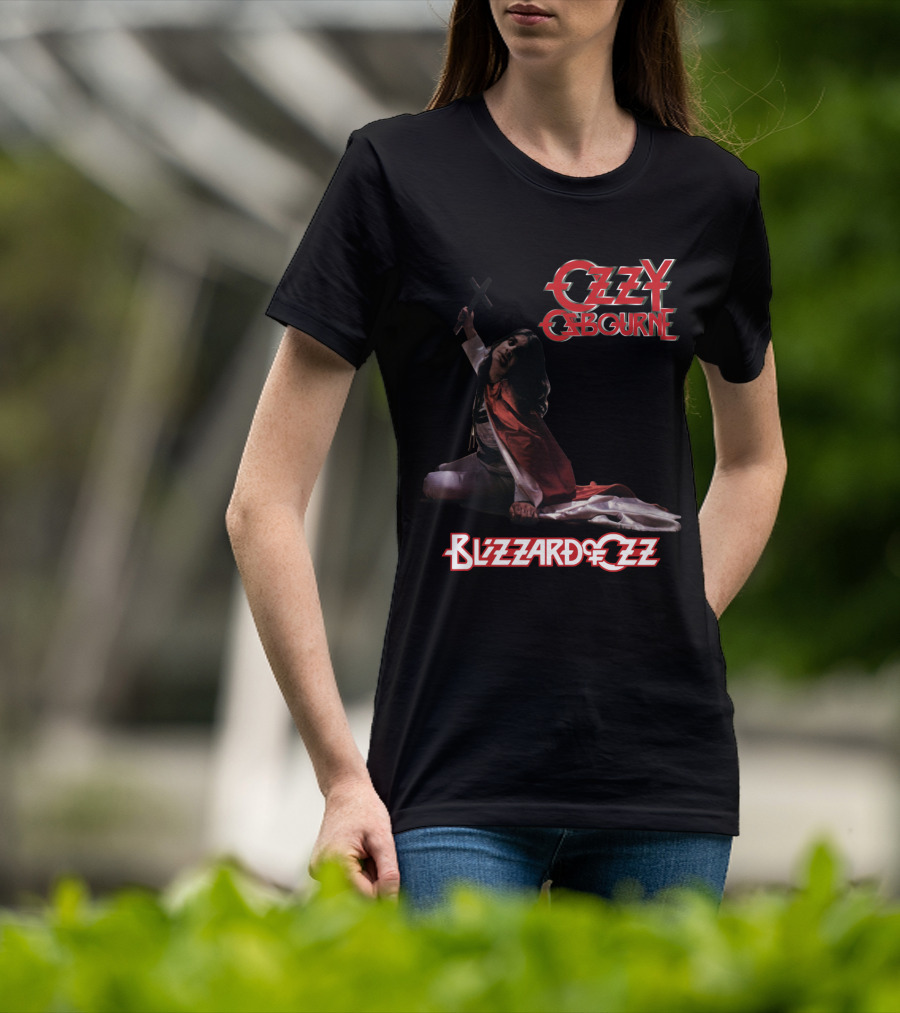 Ozzy Osbourne Blizzard Of Ozz Rock Album Art Classic T-Shirt