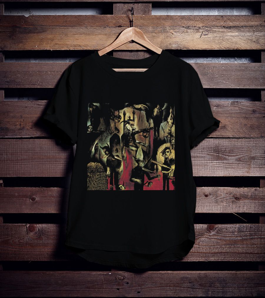 Slayer Reign In Blood Album Cover Dark Chaotic T-Shirt