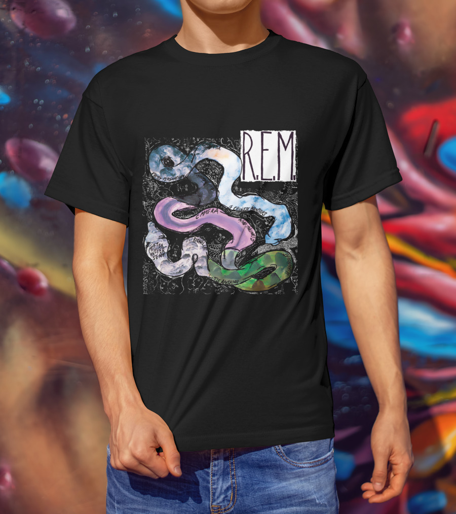 R.e.m. Reckoning Camera Seven Chinese Brothers Southeastern United States Letter Never Sent T-Shirt