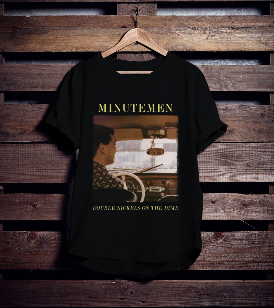 Minutemen Double Nickels On The Dime Album Cover Driving Scene T-Shirt