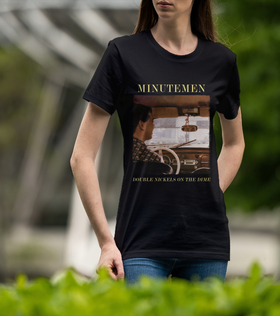 Minutemen Double Nickels On The Dime Album Cover Driving Scene T-Shirt