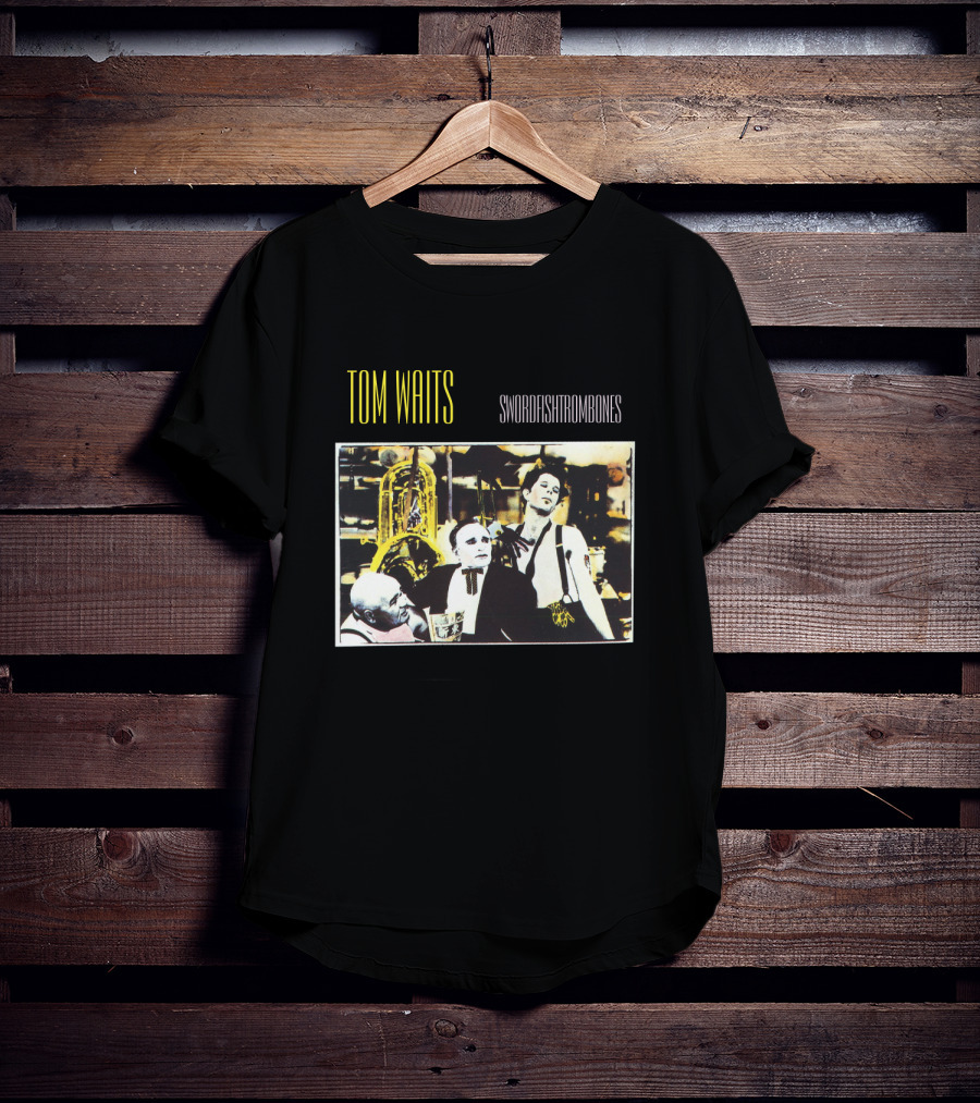 Tom Waits Swordfishtrombones Album Cover T-Shirt
