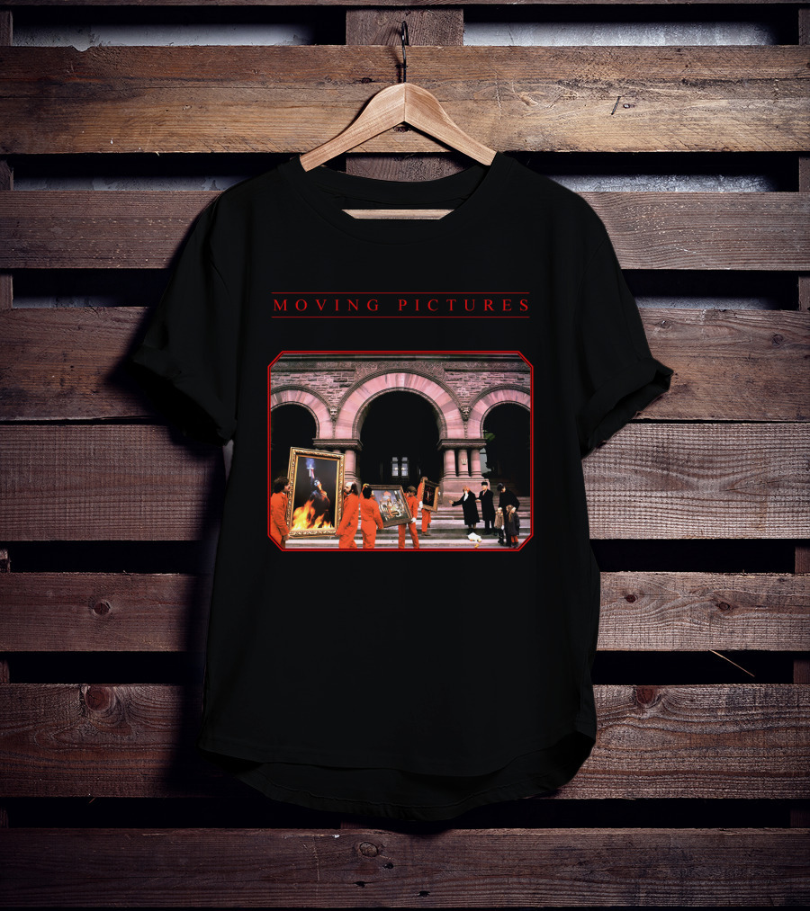 Rush Moving Pictures Album Cover Archway Scene T-Shirt