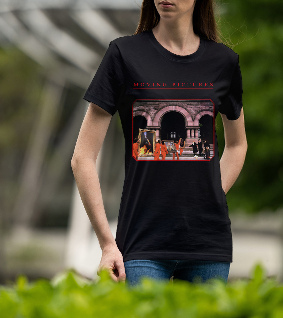 Rush Moving Pictures Album Cover Archway Scene T-Shirt