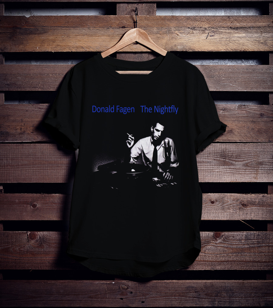 Donald Fagen The Nightfly Jazz Radio Host T-Shirt