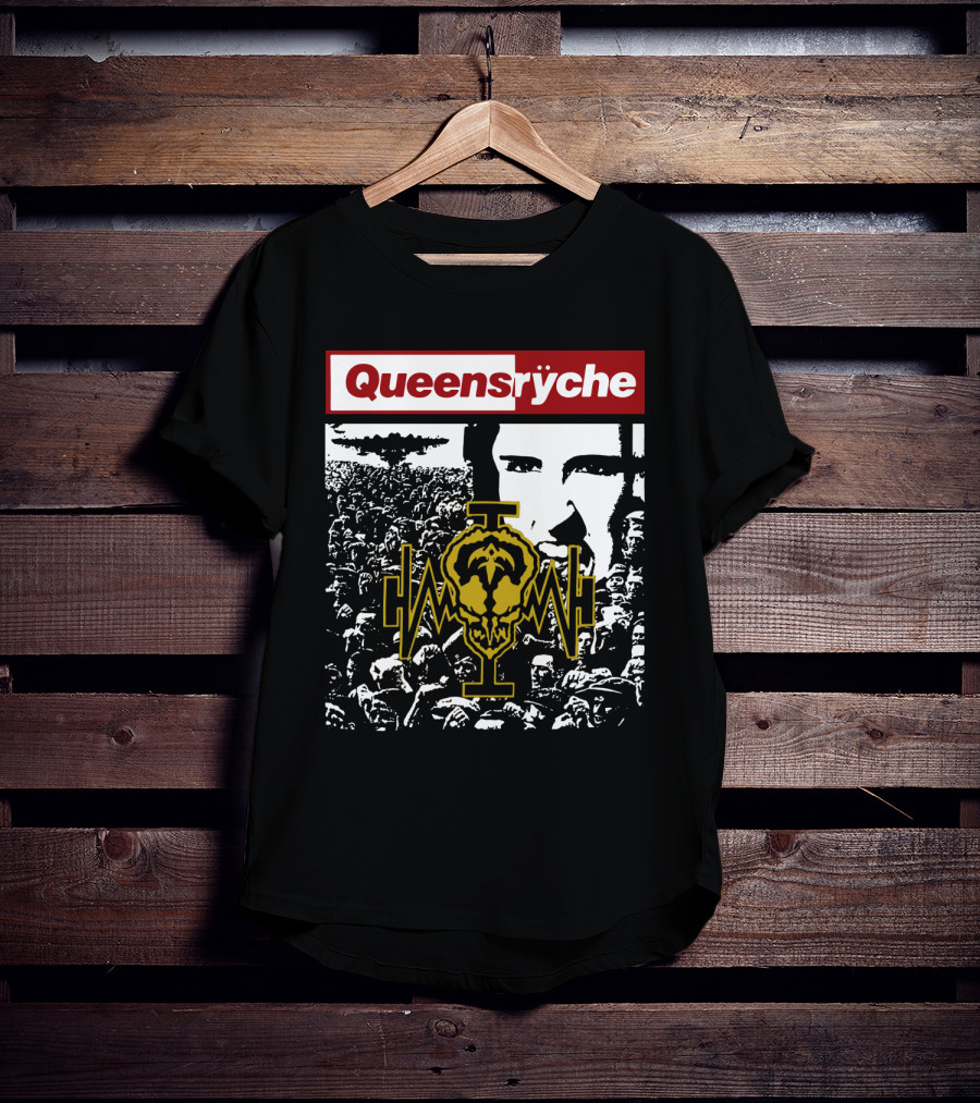 Queensrÿche Operation Mindcrime Album Artwork Iconic Skull T-Shirt