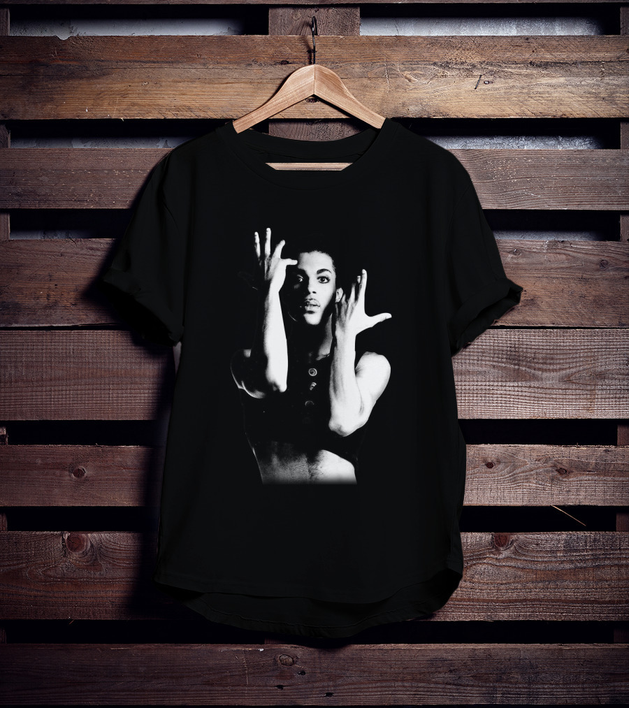 Prince Parade Black And White Iconic Pose T-Shirt