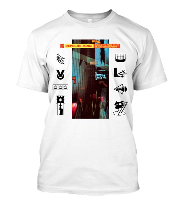DEPECHE MODE Editing The Mode Vol. 5 Black T-Shirt