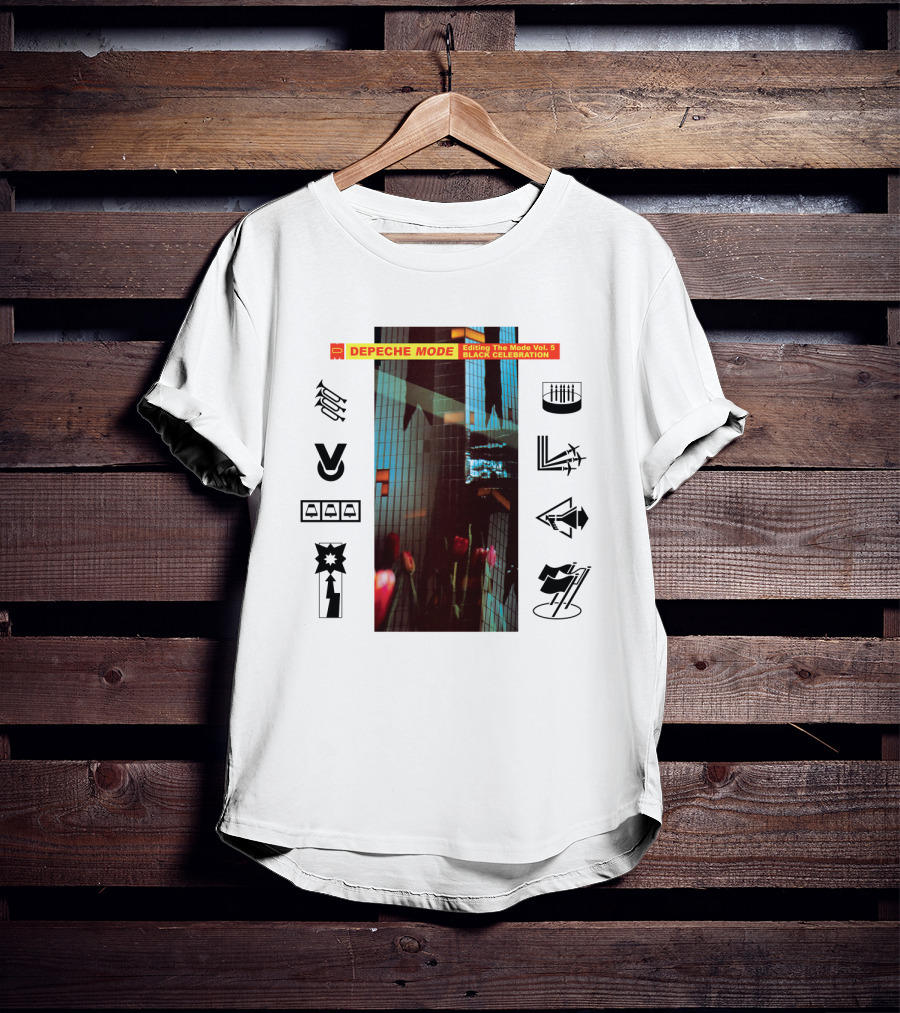 DEPECHE MODE Editing The Mode Vol. 5 Black T-Shirt