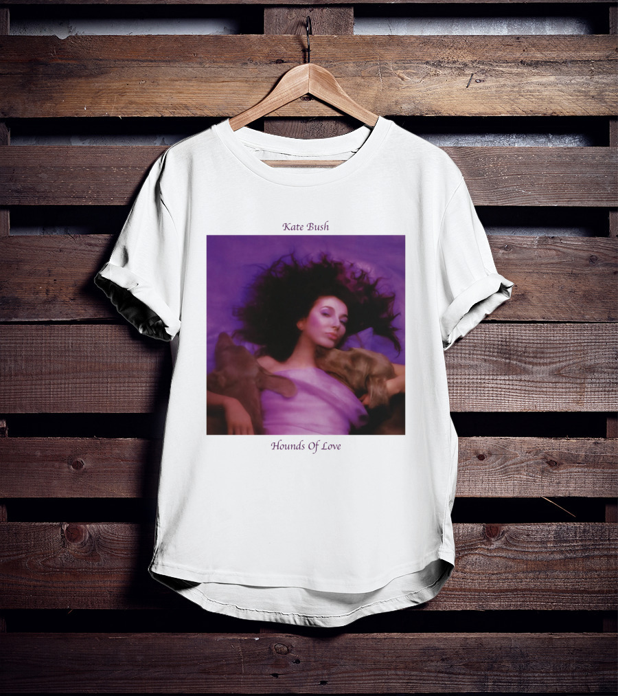 Kate Bush Hounds Of Love Album Cover Image T-Shirt