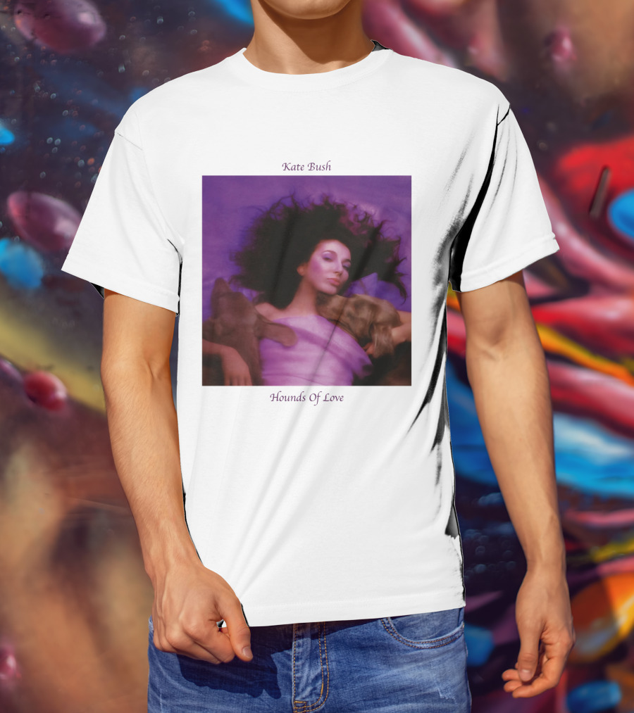 Kate Bush Hounds Of Love Album Cover Image T-Shirt