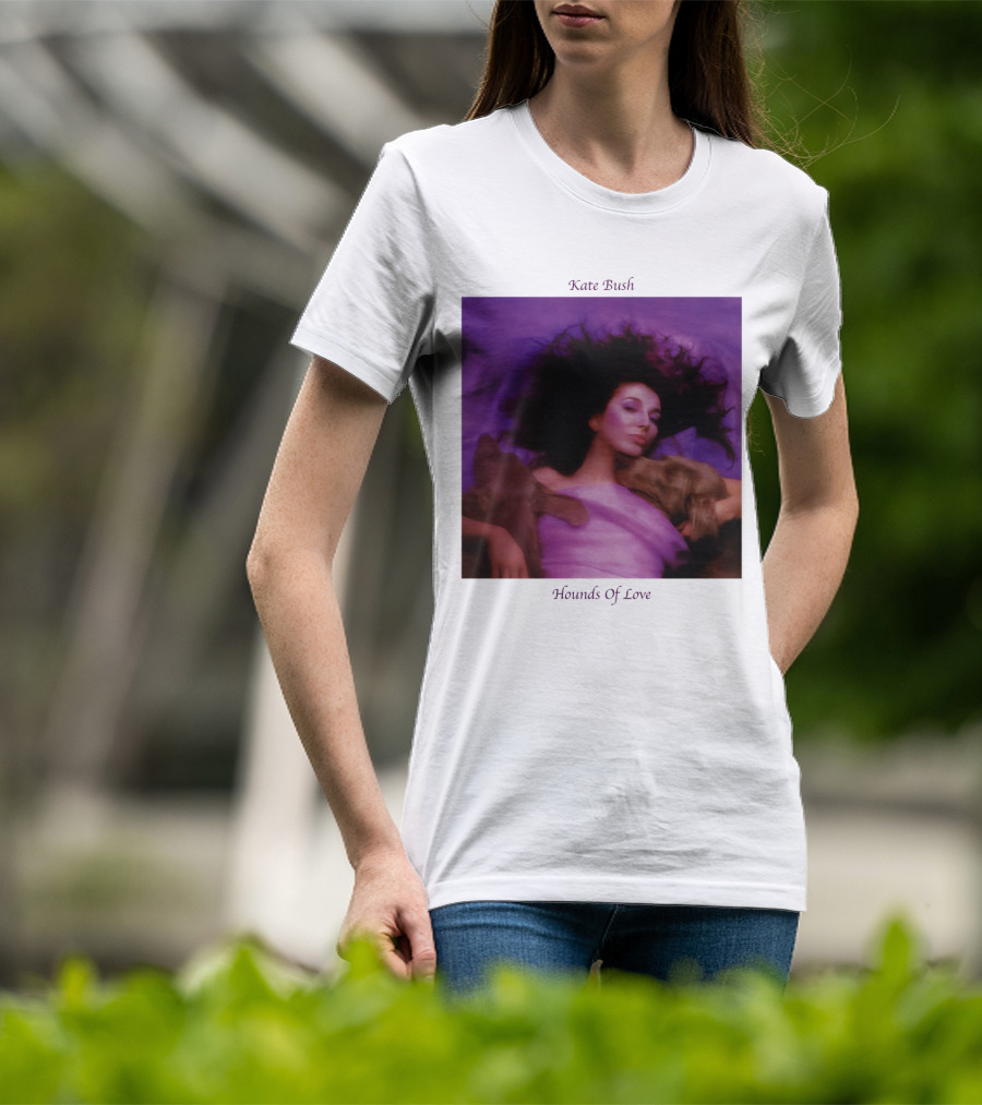 Kate Bush Hounds Of Love Album Cover Image T-Shirt