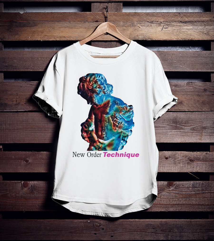 New Order Technique Album Sculpture T-Shirt