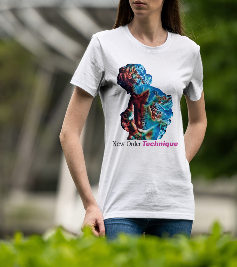 New Order Technique Album Sculpture T-Shirt