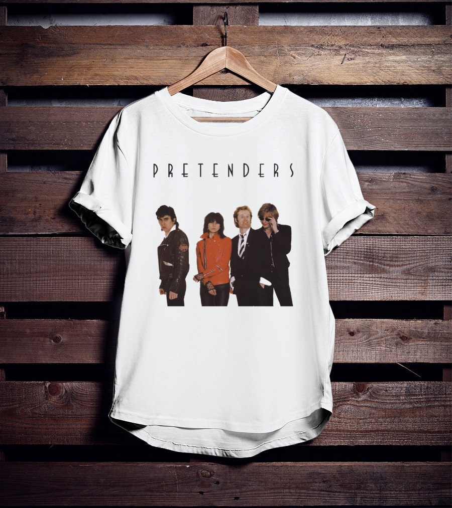Pretenders Band Classic Album Cover Featuring Iconic Lineup T-Shirt