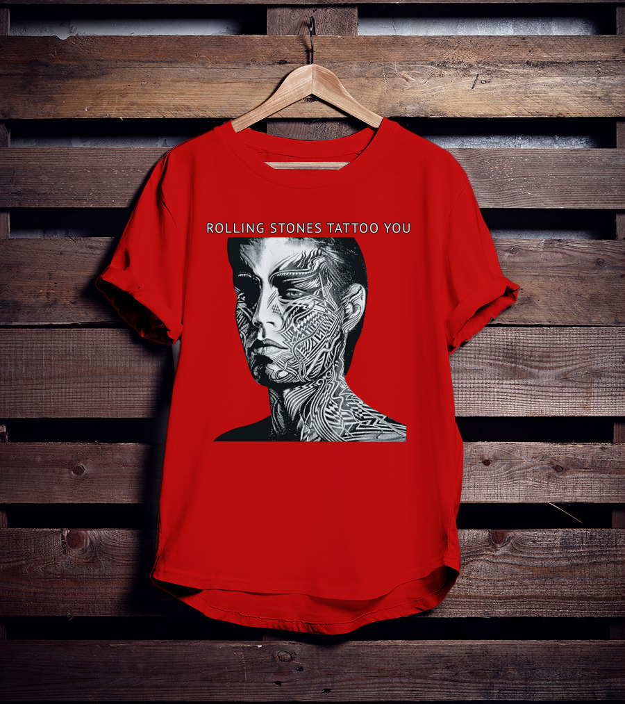Rolling Stones Tattoo You Face Art T-Shirt