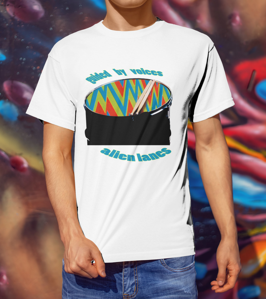 Guided By Voices Alien Lanes Drum T-Shirt
