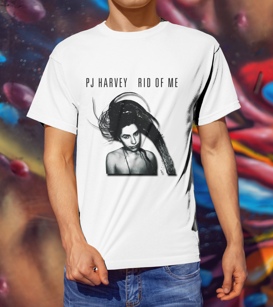 PJ Harvey Rid Of ME Album Cover T-Shirt
