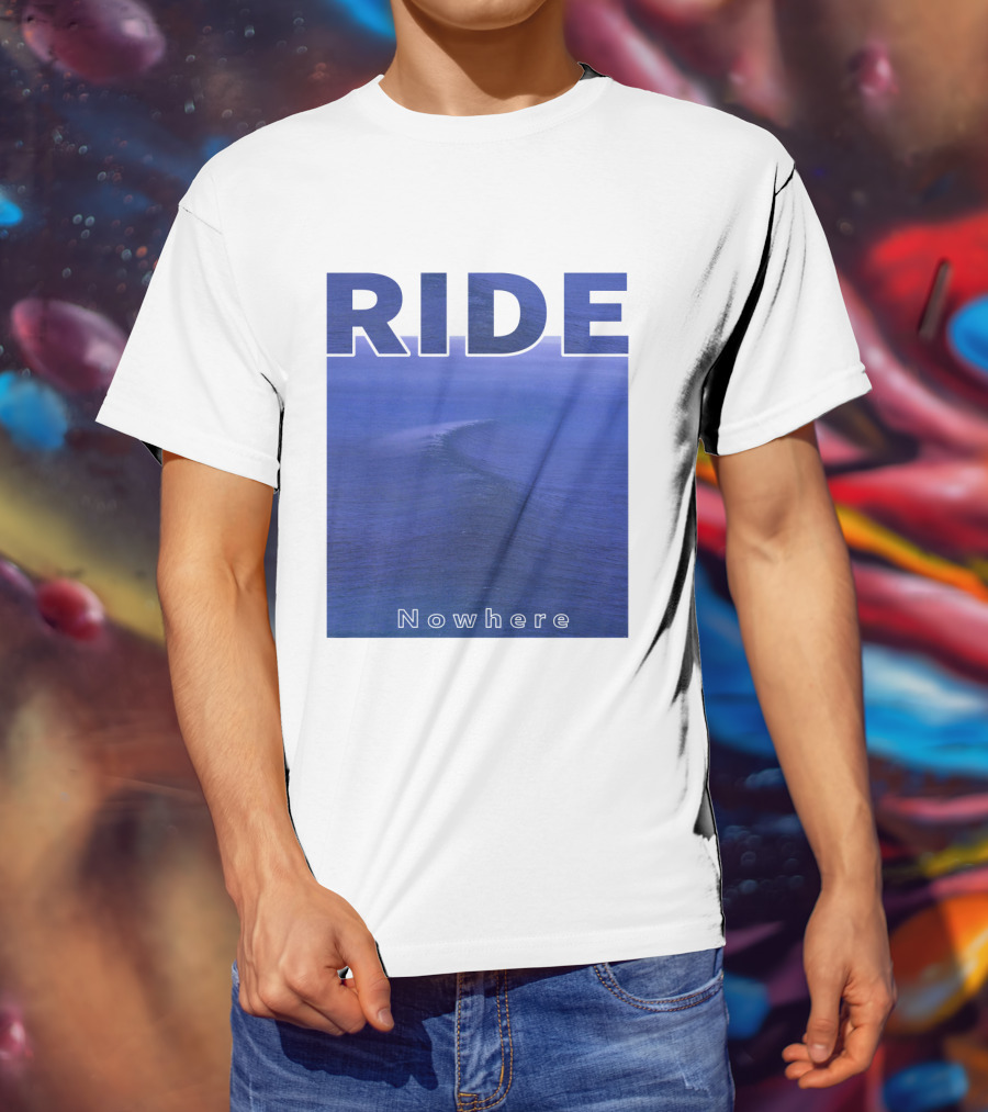 Ride Nowhere Shoegaze Album Cover T-Shirt