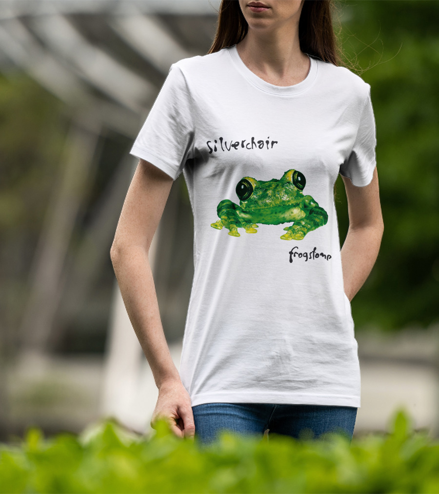 Silverchair Frogstomp Frog Green Eyes T-Shirt