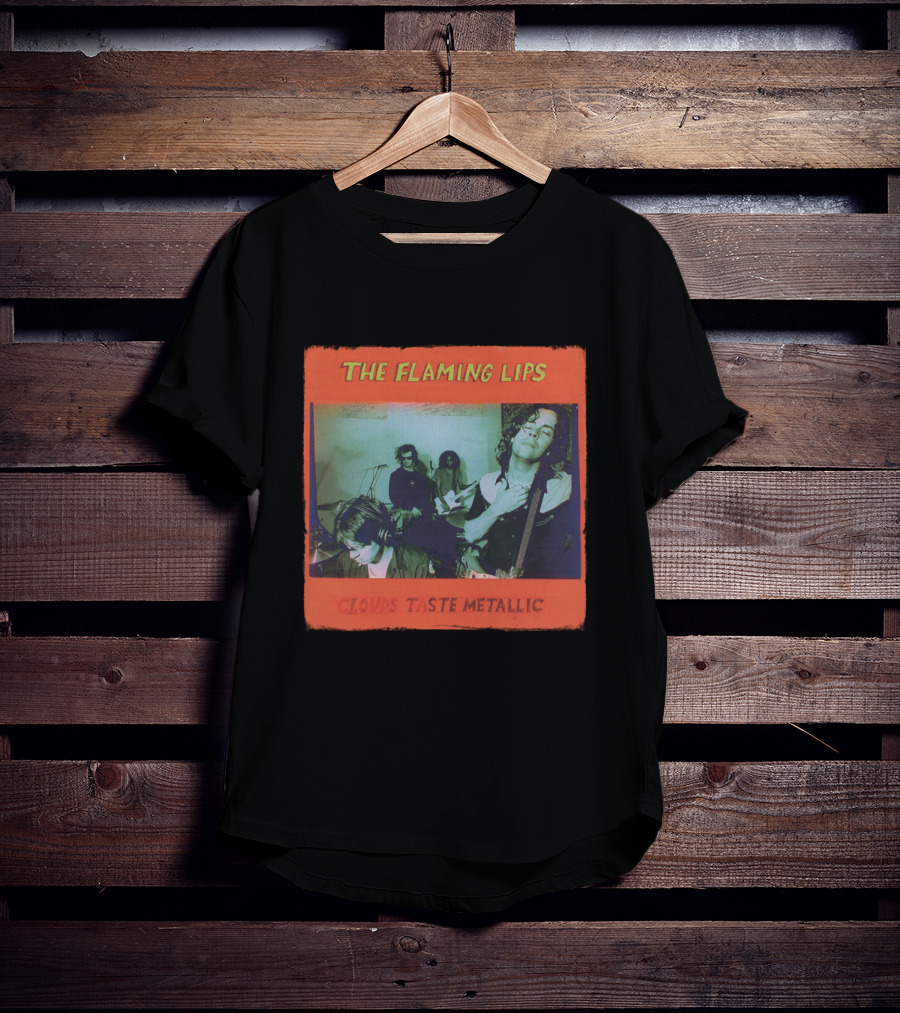 The Flaming Lips Clouds Taste Metallic Album Cover T-Shirt