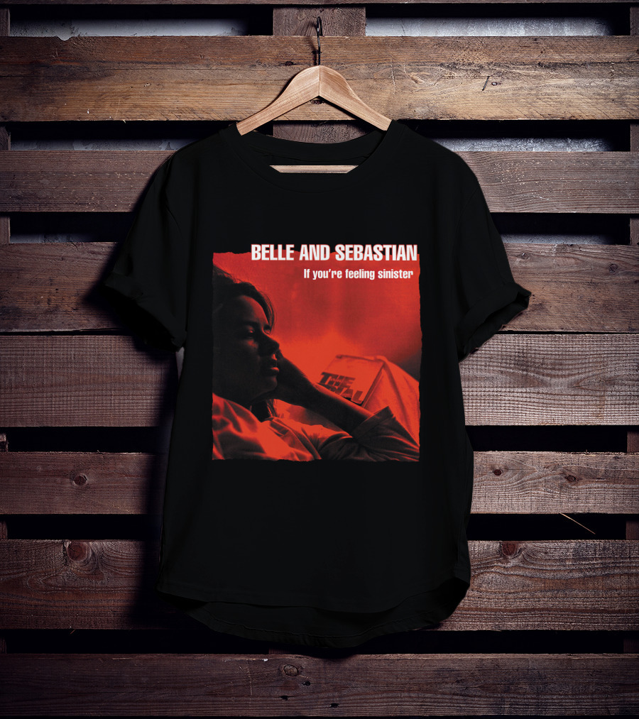 Belle And Sebastian If You're Feeling Sinister Album Cover Red Tone T-Shirt