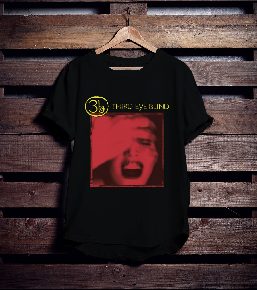 3eb Third Eye Blind Red Portrait Iconic Album Cover T-Shirt