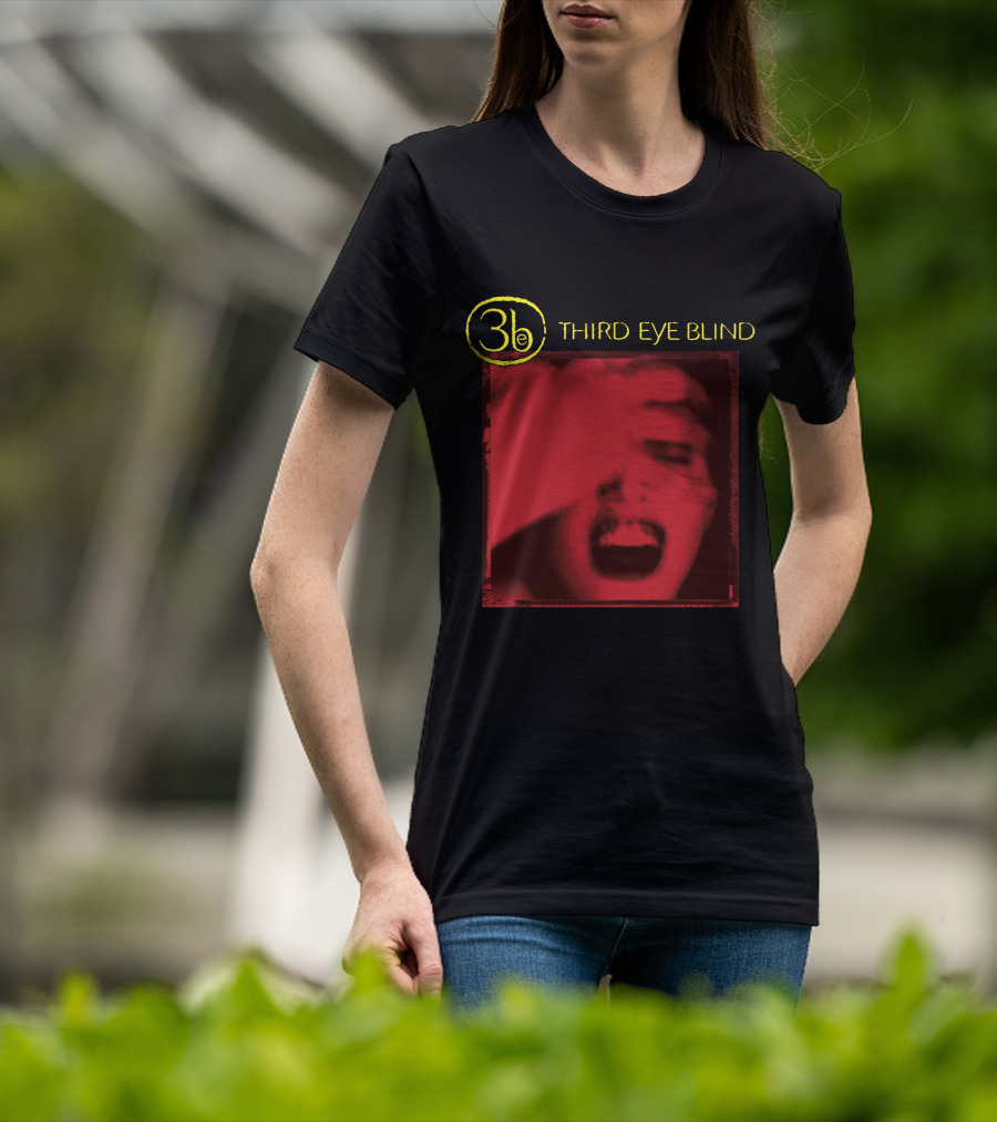 3eb Third Eye Blind Red Portrait Iconic Album Cover T-Shirt
