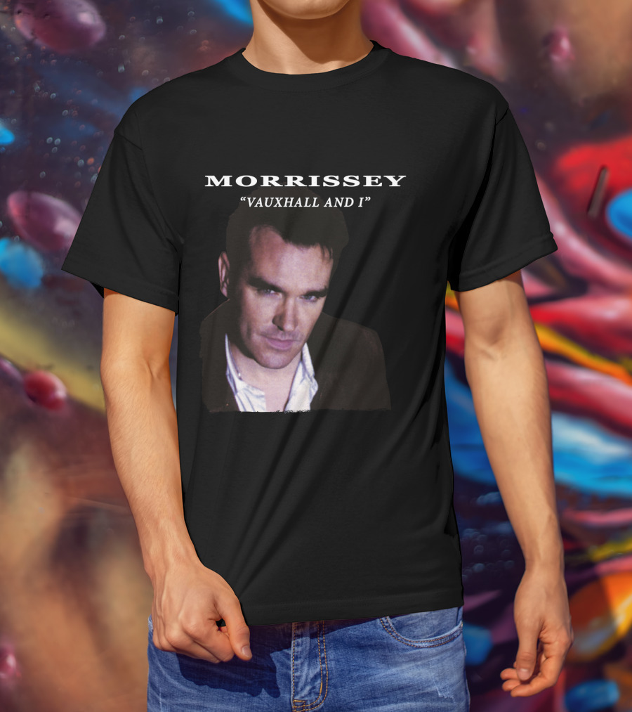 Morrissey Vauxhall And I Album Cover T-Shirt