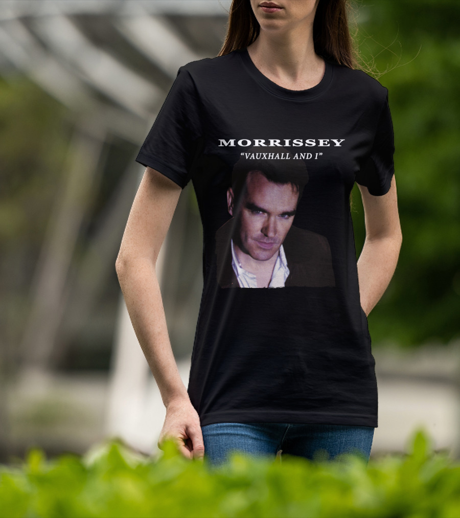 Morrissey Vauxhall And I Album Cover T-Shirt